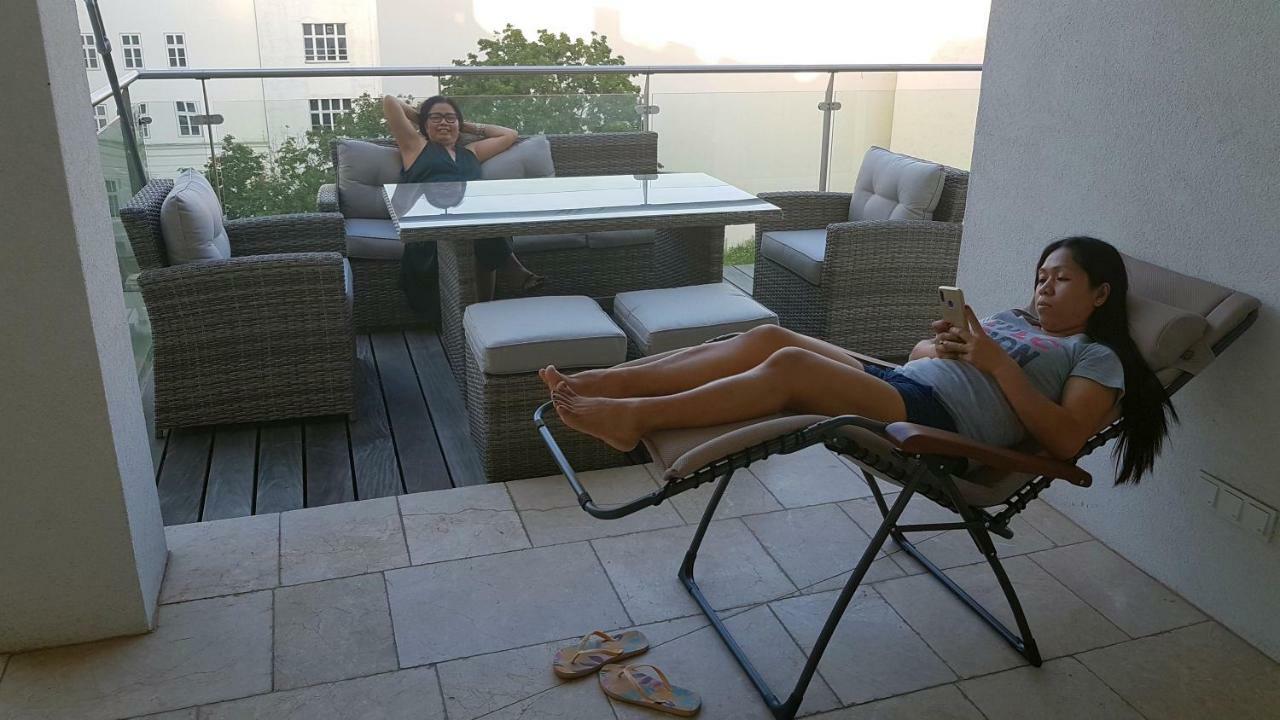 Loft #11 Mit Grosser Loggia Und Terrasse Viena Exterior foto